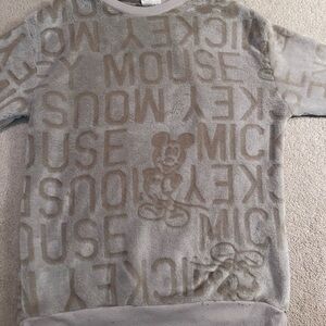 Beige/tan Mickey Mouse Sweatshirt